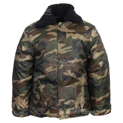 Куртка Секьюрити утепл. (тк. Оксфорд, синтепон, КМФ Лес)